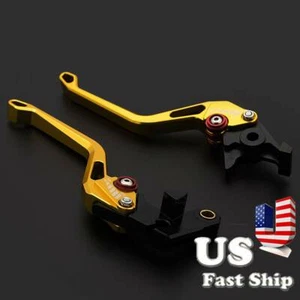 FXCNC 3D Long Rhombus Brake Clutch Levers For MT-03 YZF-R3 2017 2018 2019-2020 - Picture 1 of 9