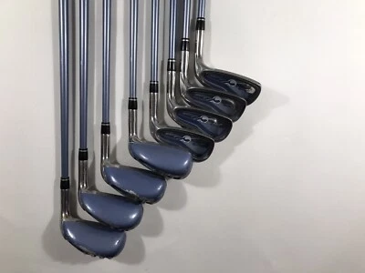 Juego de plancha flexible Hippo Magia para damas grande L 4,5,6,7,8,9,PW,SW bajo par grafito Foto 1 de 4