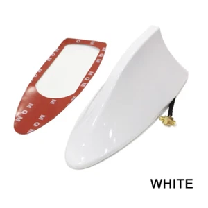 Car Shark Fin Antenna Cover Base Replacement Radio Signal Aerials Roof Exterior - Picture 1 of 12