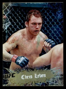 Chris Leven 2010 Topps UFC Main Event Gold  Card #93
