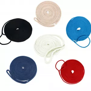 Boat Marine Double Braided Nylon Dock Line Mooring Rope Anchor Line Many sizes - Picture 1 of 331