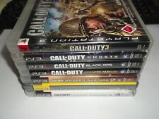 7 x Call of Duty - 3, Ghosts, Black Ops, MW1,2,3 , Advanced W PlayStation 3 Sp62