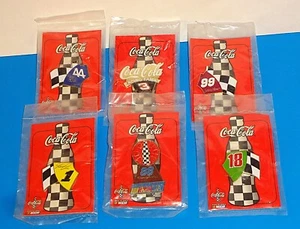 1998 Coca Cola NASCAR Racing Family Collectors Pin Set Of 6 Pins In Package - Picture 1 of 8
