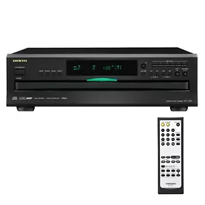 Onkyo DX-C390 6-Disc Carousel CD Changer CD Player Black - Picture 1 of 6
