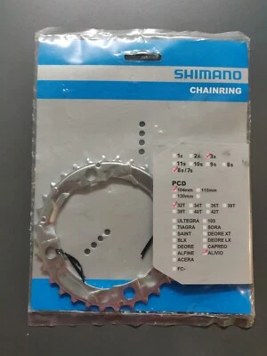 New Shimano FC-M415 32t Chainring - Image 1 of 4