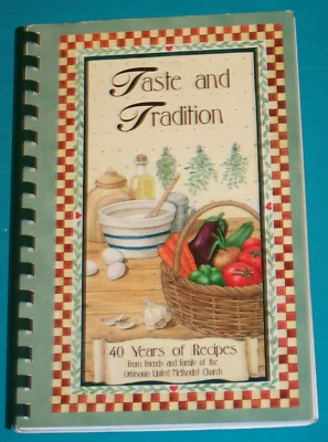 ORBISONIA UNITED METHODIST CHURCH COOKBOOK 2004 Orbisonia PA - Image 1 of 4