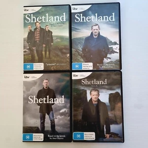 Shetland DVD- Seasons Series 1-4 (Region 4) TV Series - Like New Condition - Picture 1 of 16