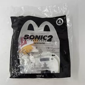 2022 McDonald's Happy Meal Toy Sonic 2 New, Sealed Toy #4 Surfing Tails - Picture 1 of 2