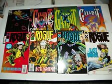 MARVEL COMICS lot of 8 books.GAMBIT #1-#4(1994). ROGUE #1-#4(1995)VF/NM