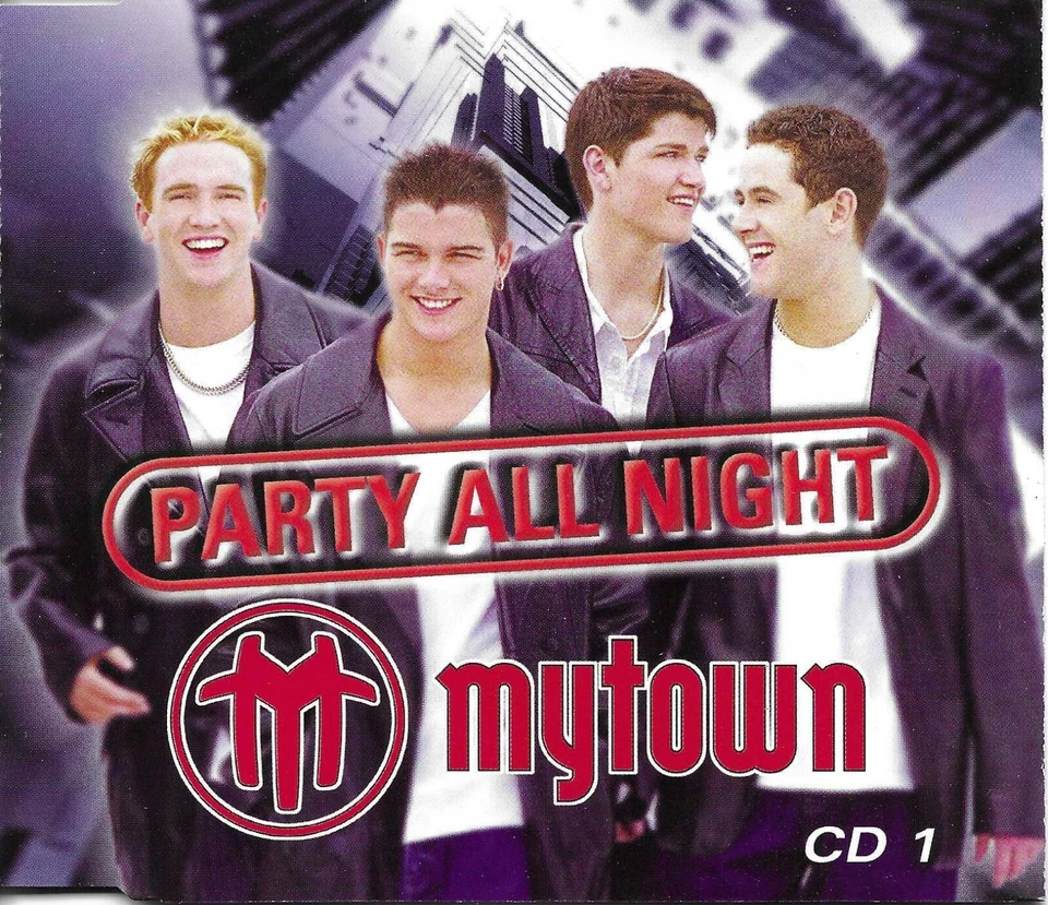 The Script MYTOWN Party All Night w/ 2 REMIXES & EDIT & VIDEO CD single SEALED - Image 1 of 1