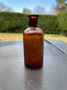 THE OAKLAND CHEMICAL CO. H2O2 OAKLAND, CAL. NICE OLD DRUG BOTTLE - Picture 1 of 5