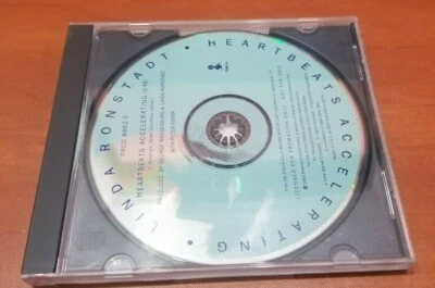 LINDA RONSTADT Heartbeats Accelerating PICTURE DISC MINT 1993 PROMO DJ CD Single - Image 1 of 2