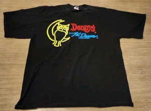 Vintage 90s Denny’s Til Dawn Promo T-Shirt Sz XL - Picture 1 of 4
