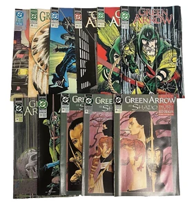 Vintage 11pc DC Graphic Comic Book Lot Green Arrow #7 88/40/52/54-59/64-66 1992 - Picture 1 of 13