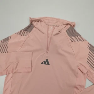 Adidas ProSeries 1/4 Zip Hooded Track Top Herren Gr. XL Warm Clay Resiltech - Bild 1 von 5