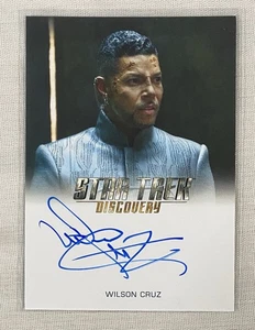 Star Trek Discovery Season 3 Wilson Cruz as Bajoran Dr. Hugh Culber Autograph - Picture 1 of 2
