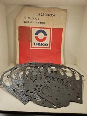 Lot Of 7 Vintage OEM NOS GM Delco Air Horn Gasket 17056357 - Image 1 of 4