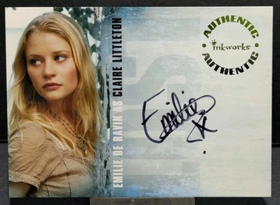 2006 Inkworks Lost Season 2 Emilie De Ravin Auto Card A-13 - Image 1 of 4