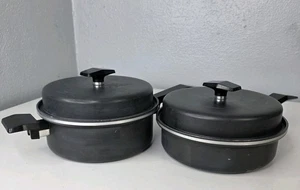 Sartenes y tapas para salsa Miracle Maid West Bend de colección EE. UU. 1,5, 2 qt aluminio 8 " - Imagen 1 de 8