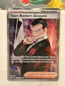Team Rocket's Giovanni 225/182 Sv10: Destined Rivals Holo - Picture 1 of 2
