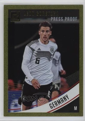 2018-19 Panini Donruss Press Proof Gold/75 Leon Goretzka #141 Foto 1 de 2