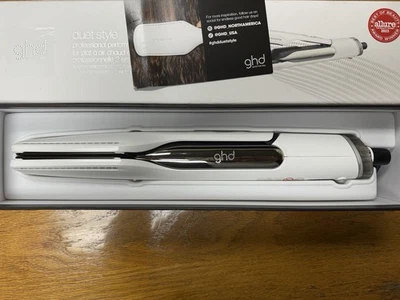 GHD дуэт стиль профессиональный производительность 2 в 1 горячий воздух стайлер влажный до сухой белый - Изображение 1 из 4