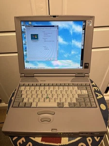 Toshiba 480CDT Satellite Pro Laptop & Power supply. Fully working - Picture 1 of 22