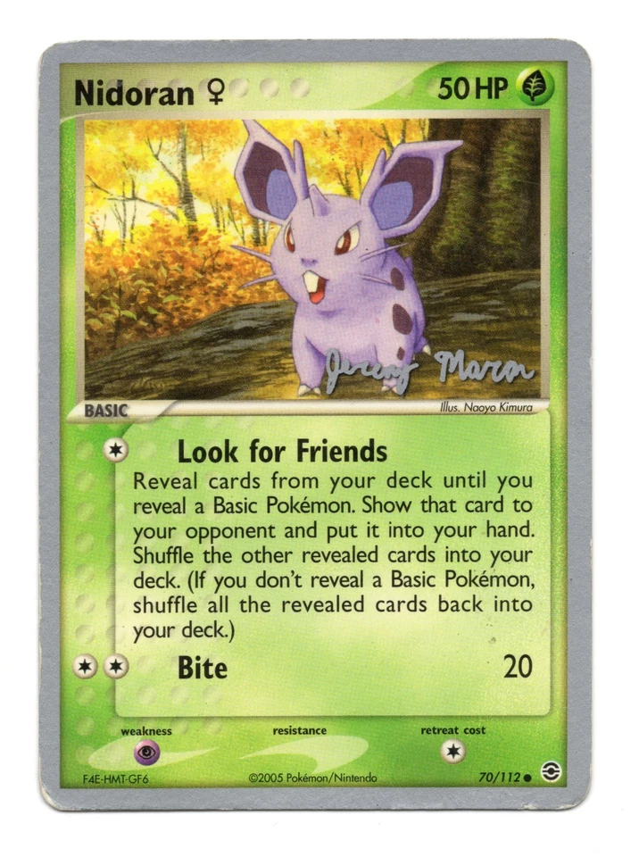 Nidoran #70/112 Pokémon World Championship 2005 Jeremy Maron - Image 1 of 2