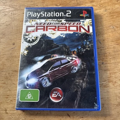 Need For Speed Carbon Ps2 PlayStation 2 Game w Manual Good Condition Free Post - Image 1 of 4