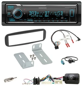 Kenwood Bluetooth Lenkrad DAB USB Autoradio für Renault Clio 2012-2016 - Bild 1 von 10