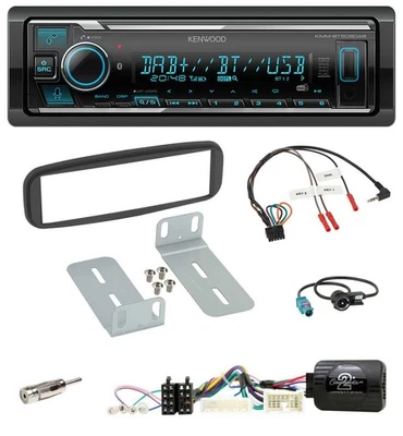 Kenwood Bluetooth Lenkrad DAB USB Autoradio für Renault Clio 2012-2016 - Bild 1 von 4