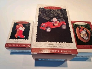 Hallmark Keepsake Ornament Lot Limited Edition Gift Festive Christmas NEW IN BOX - Picture 1 of 5