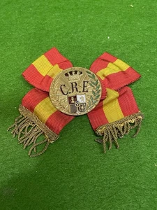Royal House Alfonso XIII Badge Rosette RARE - Picture 1 of 3