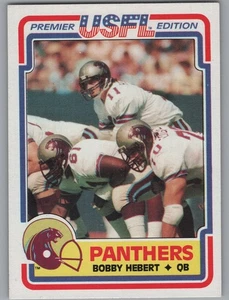 Topps USFL 1984 - Bobby Hebert #62 (RC) - Imagen 1 de 2