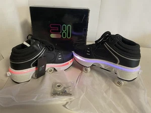 2-in-1 Roller Skates & Sneakers Unisex Retractable Wheels Outdoor Fun & Fitne... - Picture 1 of 24