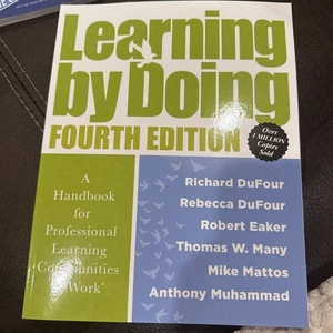 Learning by Doing 4th Edition: A Handbook for Professional Learning PLC Defour - Picture 1 of 2