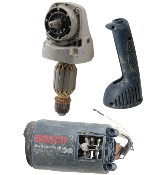 Ersatzteil für Bosch GWS 22 Professional Gehäuse Getriebe Rotor Drehzahlregler - Bild 1 von 1