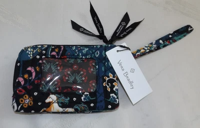 VERA BRADLEY RFID Double Zip Id Wristlet - Enchantment - Horse - Last One - NWT - Image 1 of 4