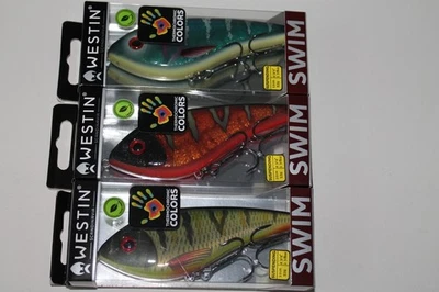 WESTIN SWIM JERKBAIT GLIDEBAIT  THERMOCHROMIC  SONDERFARBEN  LIMITED EDITION - Bild 1 von 2