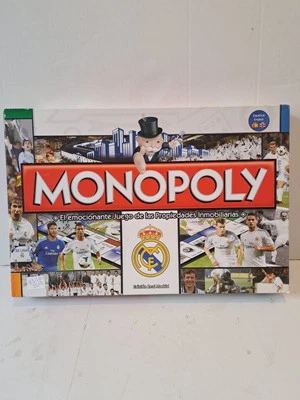 Real Madrid football club edition monopoly board game rare 100% Complete VGC - Image 1 of 4