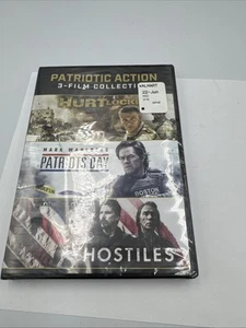 Patriotic Action 3-Film Collection (DVD) Hurt Locker Patriots Day Hostile - Picture 1 of 3
