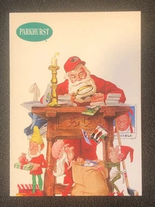 Santa Claus 1991 Parkhurst Pro Set Hockey Christmas Trading Card - Picture 1 of 2