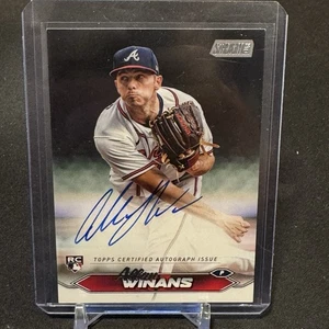 2024 Topps Stadium Club Auto Allan Winans #SCBA-AWI Rookie RC Yankees Braves - Foto 1 di 2