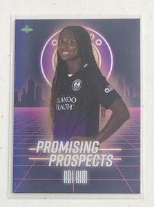 2021 Parkside NWSL - ABI KIM #17 Promising Prospects Purple Foil Parallel /500