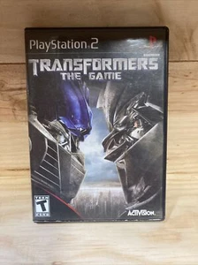 Transformers: The Game (Sony PlayStation 2, 2007) Disc And Case Only - Picture 1 of 6