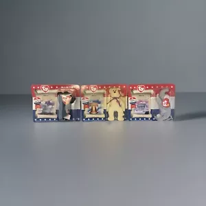 Ronald Mcdonald House Beanie Baby American Trio Full Set-Lefty, Liberty & Righty - Picture 1 of 8