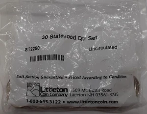 30 Coin P&D Statehood Quarter Set (2000-2003) UNC in Littleton Packaging - Picture 1 of 4
