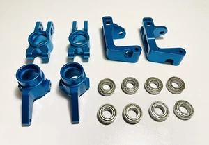 HSP Hub Carrier Set 85763 860008 860009 860010 Rc Car 1/10 Aluminio Actualización - Imagen 1 de 5