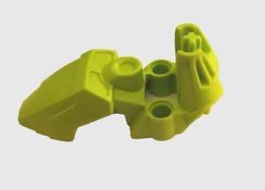LEGO Hero Factory Foot with Axle - Item No: 87797 - Lime Green - Picture 1 of 7