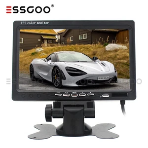 7" HD Rear View Monitor Screen Display For Car Parking Camera Reversing Backup - Picture 1 of 12